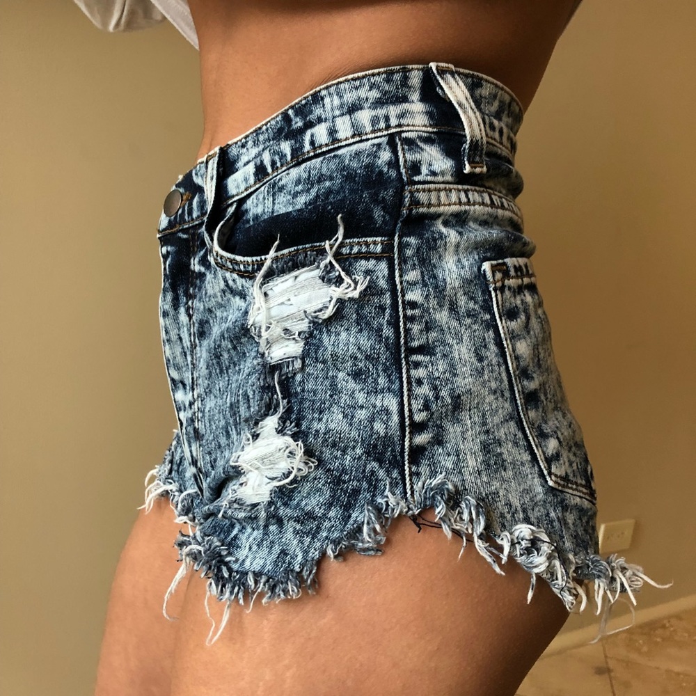 High waisted shorts, size 26